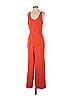 Trina Turk 100% Polyester Solid Orange Jumpsuit Size 1 - photo 1