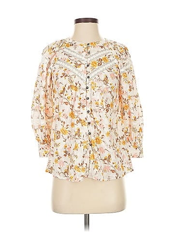 By Anthropologie 3/4 Sleeve Blouse (view 1)