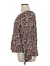 Ann Taylor LOFT Outlet 100% Rayon Gray 3/4 Sleeve Blouse Size XL - photo 5