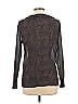 Chico's Design 100% Silk Brown Long Sleeve Silk Top Size L - photo 2