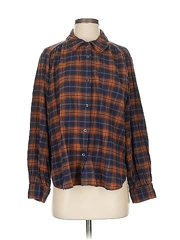 The Great. Long Sleeve Button-Down Shirt (view 1)