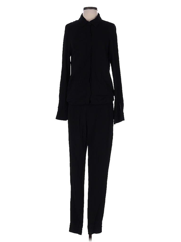 Pre-owned Monrow Jumpsuit In Black