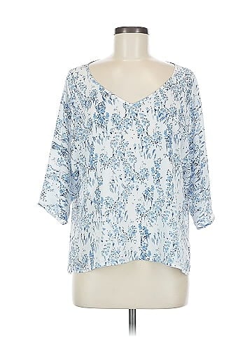 Paper Crown 3/4 Sleeve Blouse (view 1)