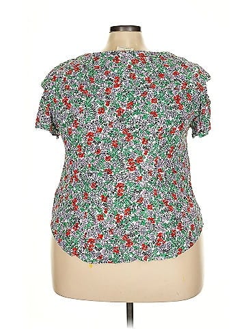 Maeve by Anthropologie Short Sleeve Blouse (view 2)