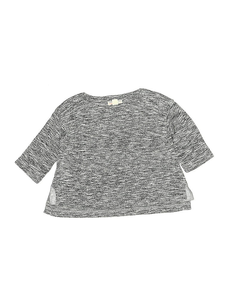 Pre-owned Crewcuts Kids' Pullover Sweater In Gray
