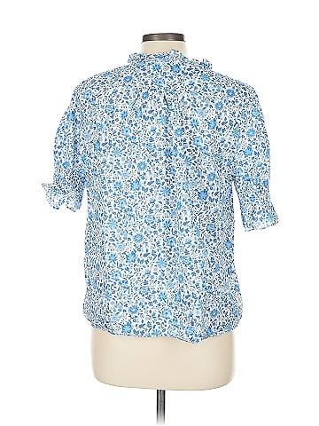 Liberty Art Fabrics for J.Crew Short Sleeve Blouse (view 2)