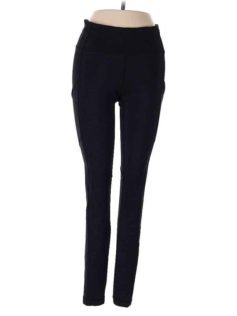 Pre-owned Lululemon Athletica Active Pants In Black