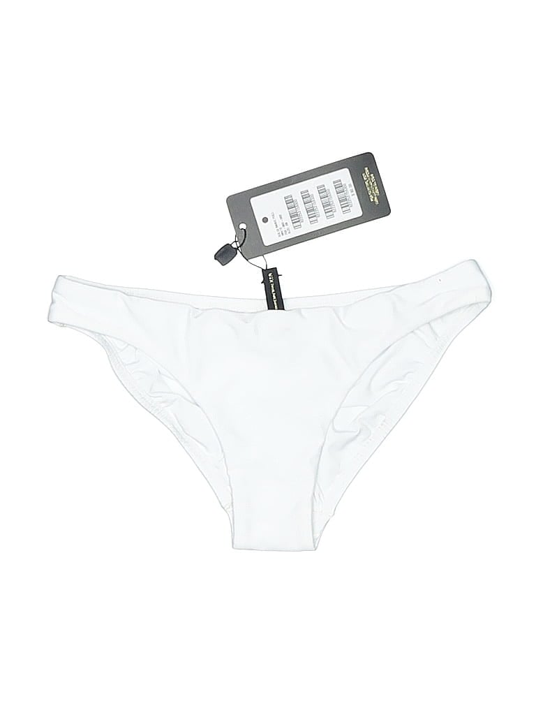 Pre-owned Vix By Paula Hermanny Swimsuit Bottoms In White