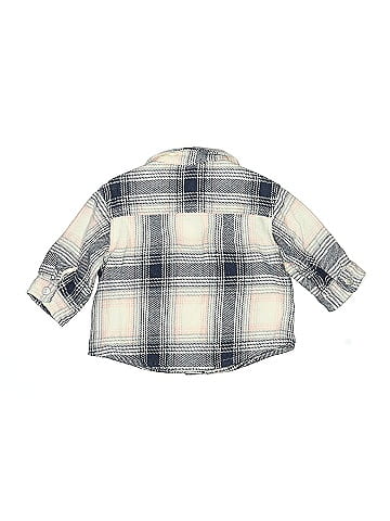 Zara Baby 3/4 Sleeve Button-Down Shirt (view 2)