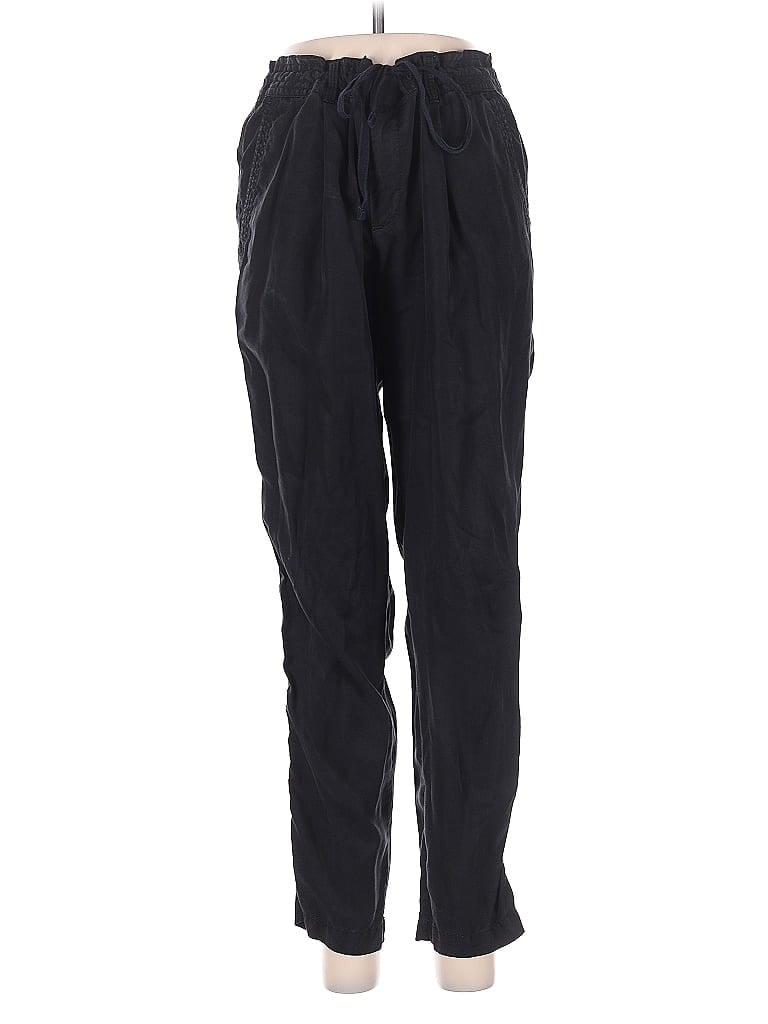 Lou & Grey for LOFT 100% Lyocell Solid Black Casual Pants Size XS - photo 1