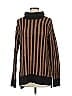 Tuckernuck Stripes Brown Turtleneck Sweater Size S - photo 1