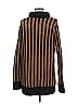 Tuckernuck Stripes Brown Turtleneck Sweater Size S - photo 2