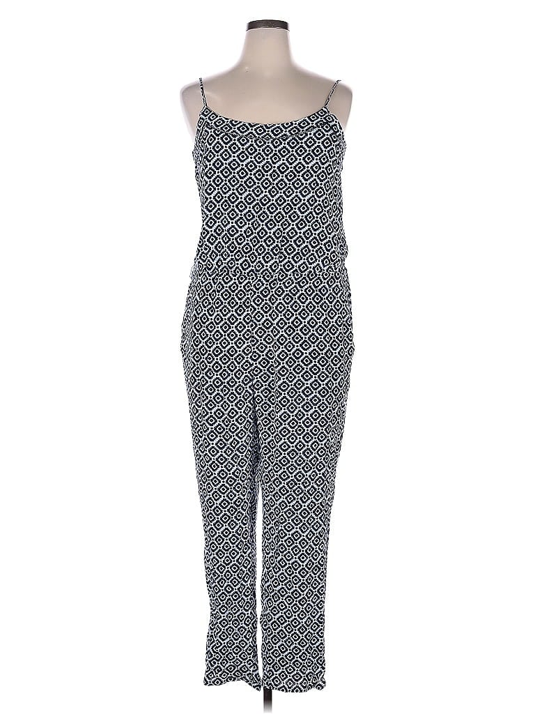 Pre-owned Ann Taylor Loft Jumpsuit In Blue