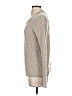 White + Warren 100% Cashmere Metallic Tan Gray Cashmere Pullover Sweater Size S - photo 5
