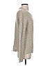 White + Warren 100% Cashmere Metallic Tan Gray Cashmere Pullover Sweater Size S - photo 4