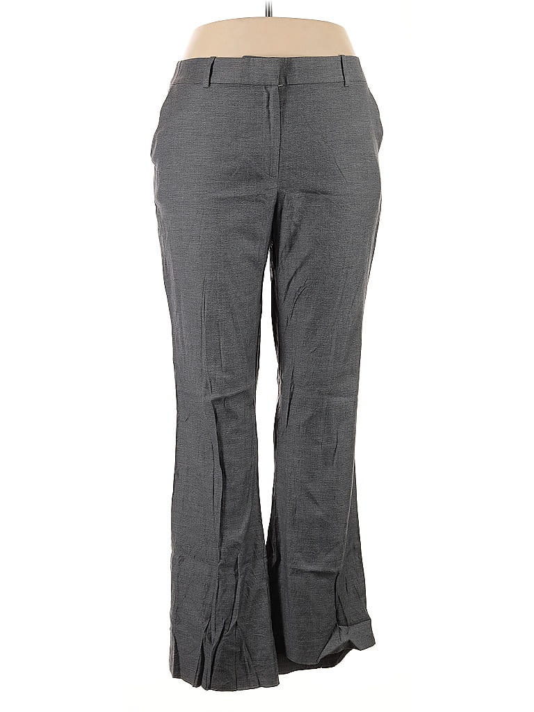 Pre-owned St John Dress Pants In Gray