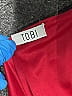 TOBI 100% Polyester Solid Red Casual Dress Size S - photo 7