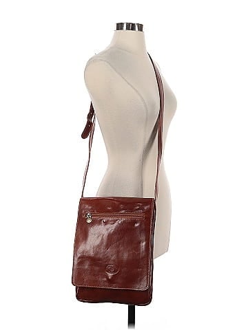 Vera Pelle Leather Crossbody Bag (view 2)
