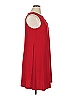 MSK Solid Red Casual Dress Size XL - photo 3
