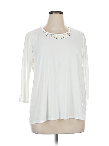 Notations 3/4 Sleeve Top (view 1)