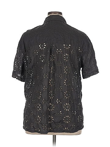 American Eagle Outfitters Short Sleeve Blouse (view 2)