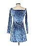Hollister Tie-dye Blue Casual Dress Size XS - photo 2