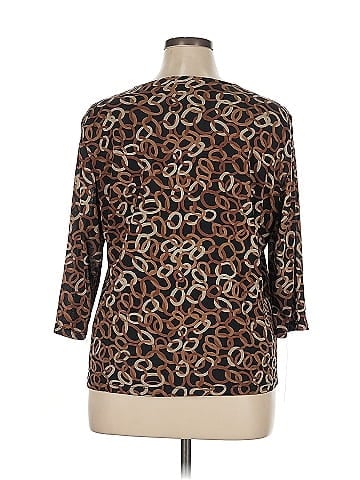 INC International Concepts 3/4 Sleeve Blouse (view 2)