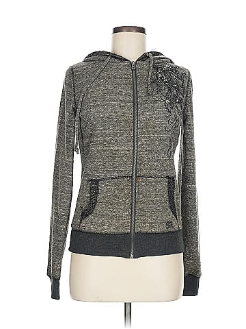 Miss Me Zip Up Hoodie (view 1)