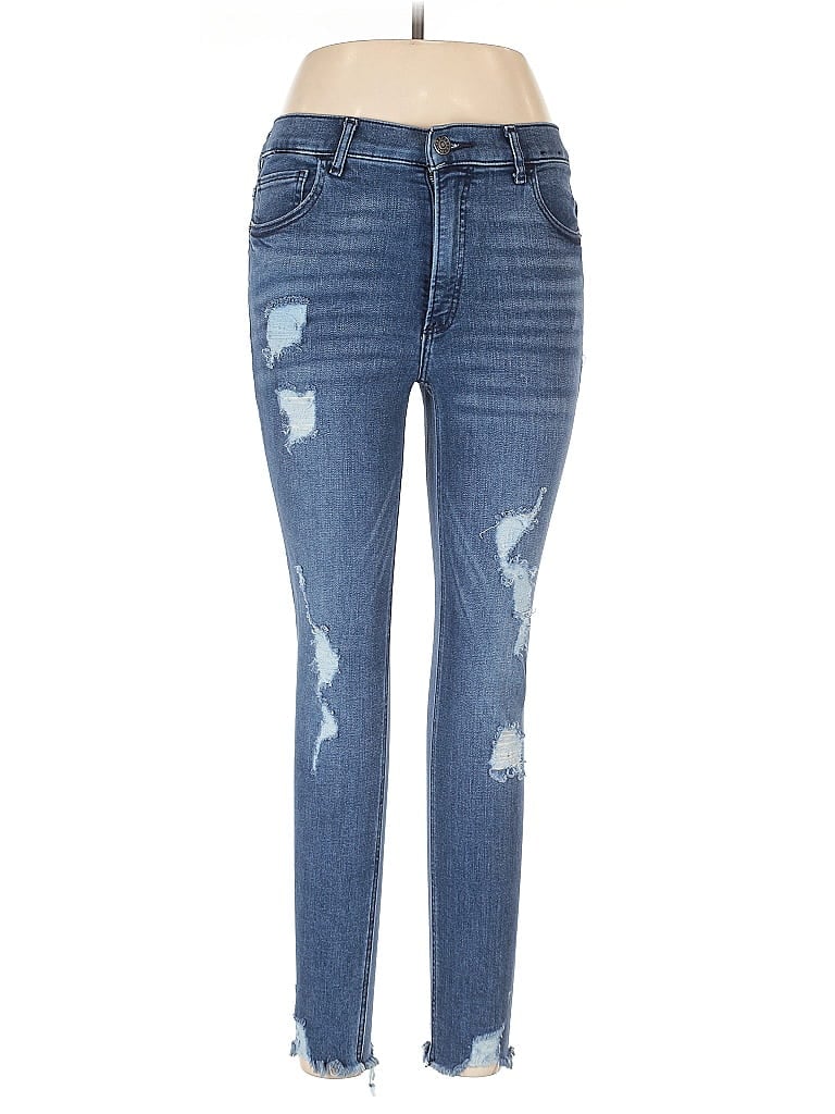 Pre-owned Express Outlet Jeans In Blue