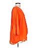 Chico's 100% Polyester Orange 3/4 Sleeve Blouse Size L - photo 4