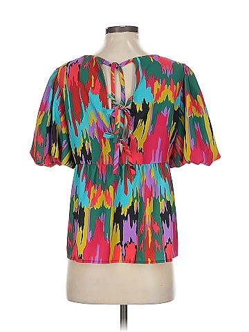 Crosby by Mollie Burch Short Sleeve Blouse (view 2)