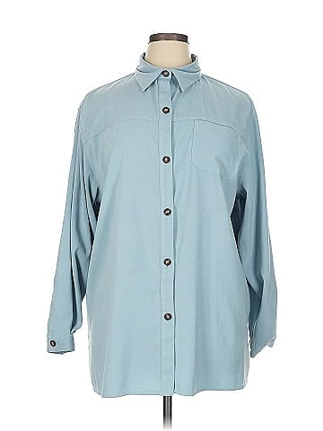 Sag Harbor Long Sleeve Button-Down Shirt (view 1)