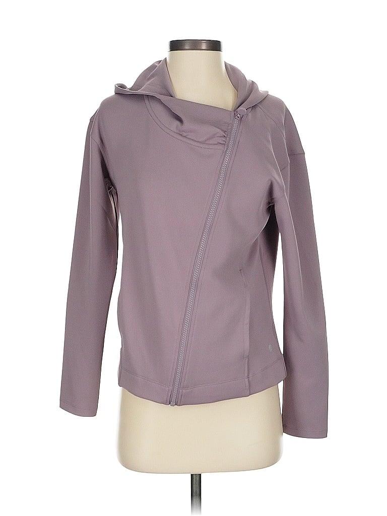 Apana Purple Zip Up Hoodie Size S - photo 1