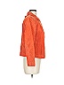 Co & Eddy 100% Polyester Orange Bold Orange Suede Textured Jacket Size 8 - photo 3