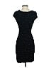 Three Dots Solid Black Casual Dress Size XS - photo 2