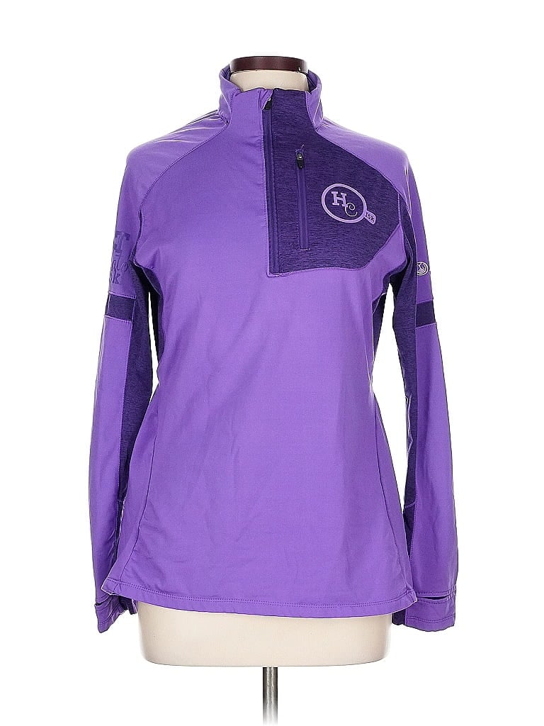 Pre-owned Assorted Brands Sweatshirt In Purple