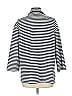 Lafayette 148 New York Stripes White Blue Blazer Size L - photo 2