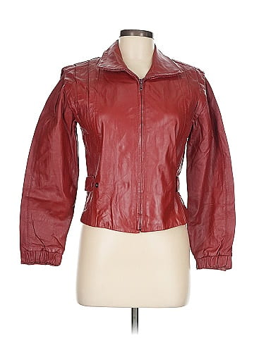 Legacy Bold Red Leather Legacy Jacket (view 1)