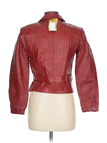 Legacy Bold Red Leather Legacy Jacket (view 2)