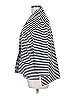 Lafayette 148 New York Stripes White Blue Blazer Size L - photo 5