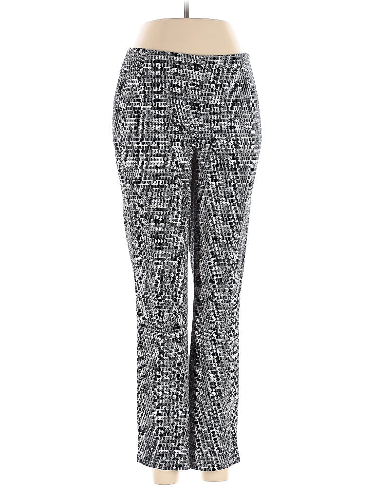 Pre-owned Lafayette 148 Active Pants In Gray