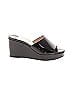 Prada 100% Patent Leather Black Wedges Size EU 36 1/2 - photo 1