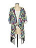 Lularoe 100% Polyester Blue Kimono Size S - photo 1