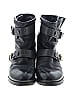 Chloé 100% Leather Black Moto Ankle Boots Size EU 37 1/2 - photo 2