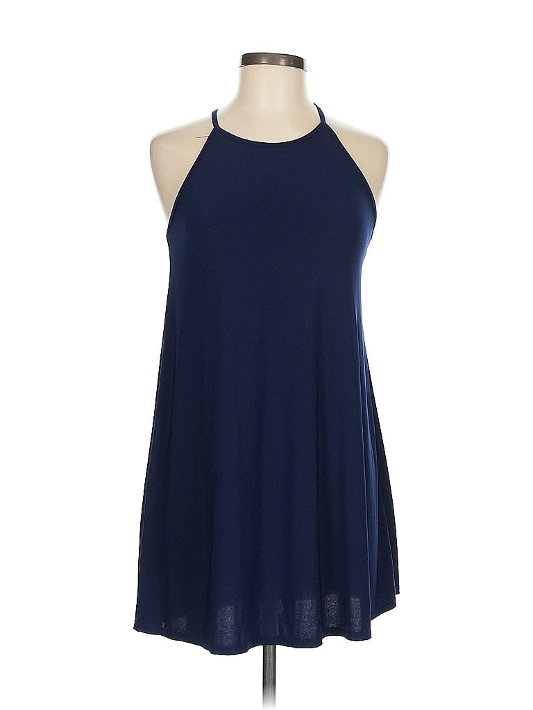 Pre-owned Assorted Brands Casual Dress In Blue