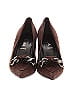 Prada Burgundy Brown Heels Size EU 37 - photo 2