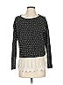 Altar'd State 100% Acrylic Black Gray Long Sleeve Top Size S - photo 1