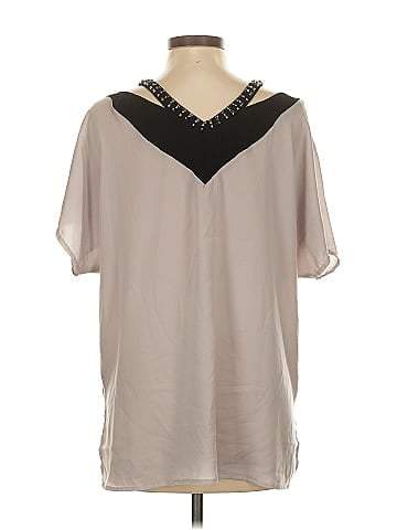 Love Stitch Short Sleeve Blouse (view 2)