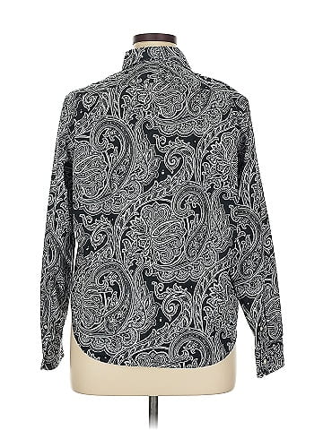 Lauren by Ralph Lauren Long Sleeve Button-Down Shirt (view 2)