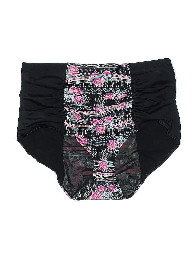 Pre-owned Unbranded Swimsuit Bottoms In Black